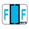 Nevs Tabbie - Filing Labels - Large - Letter F 1" x 1-1/4" Blue XA-T-F - alternate 1